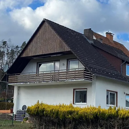 Ferienwohnung Kleine Elbequelle Wolfhagen Exterior foto